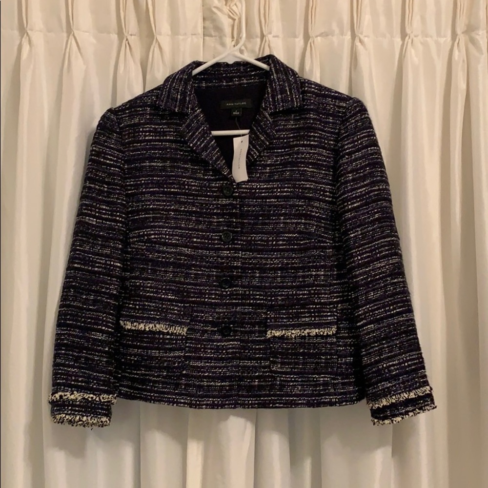 Ann Taylor Navy Blazer